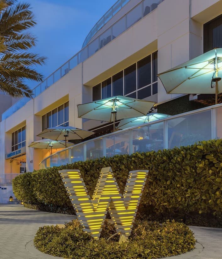 The W Fort Lauderdale view